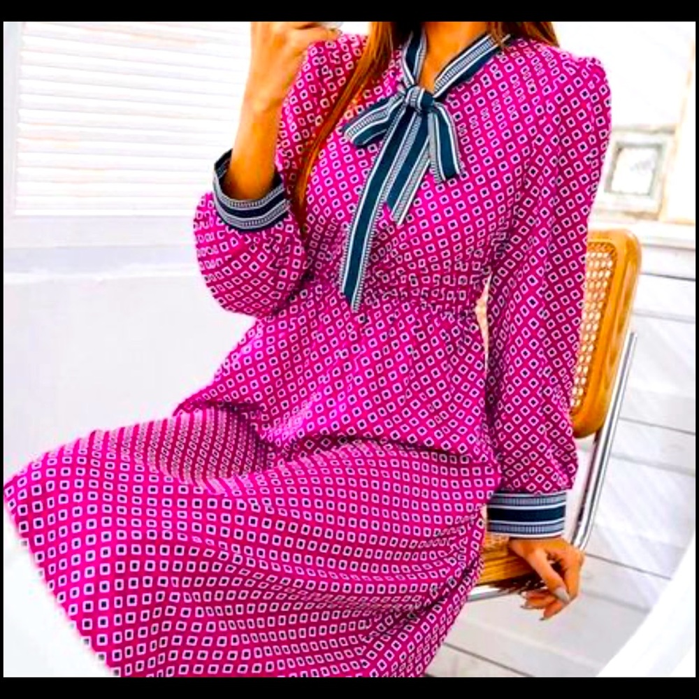 Long sleeve long dress